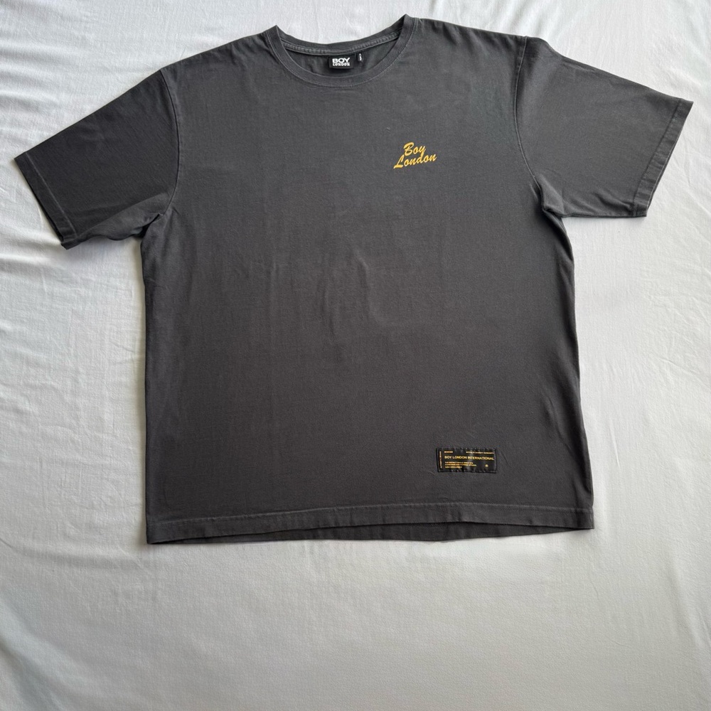 Boy London Graphic Tee Gray Men’s XL Vintage